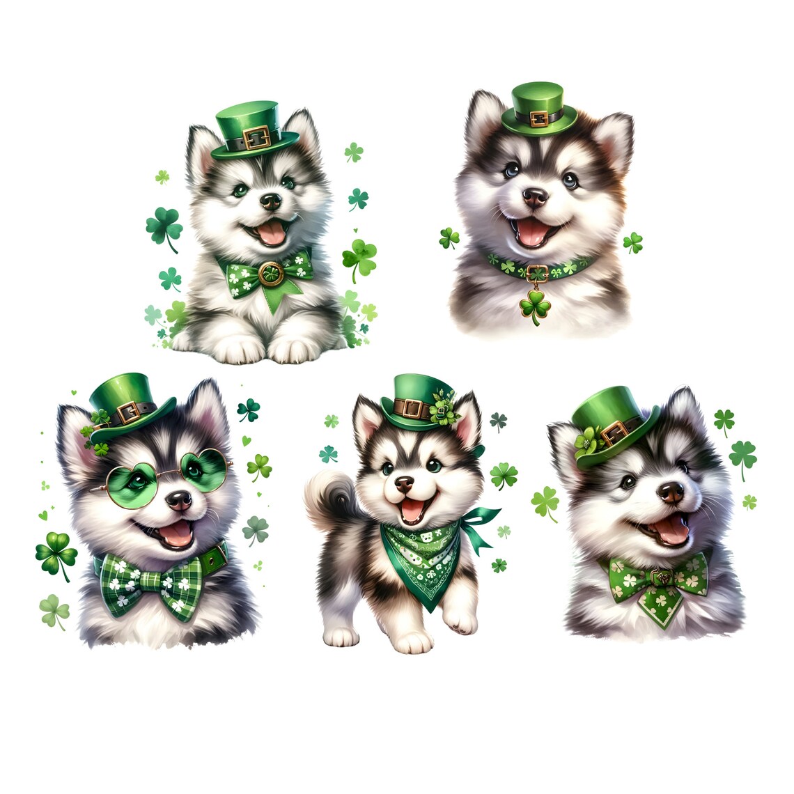 st patricks day dogs and cats