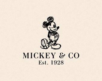 Mickeyy & Co. Est. 1928 SVG/PNG/EPS