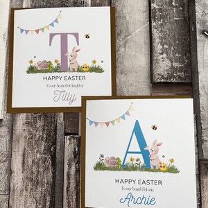 Lindas tarjetas de Pascua personalizadas