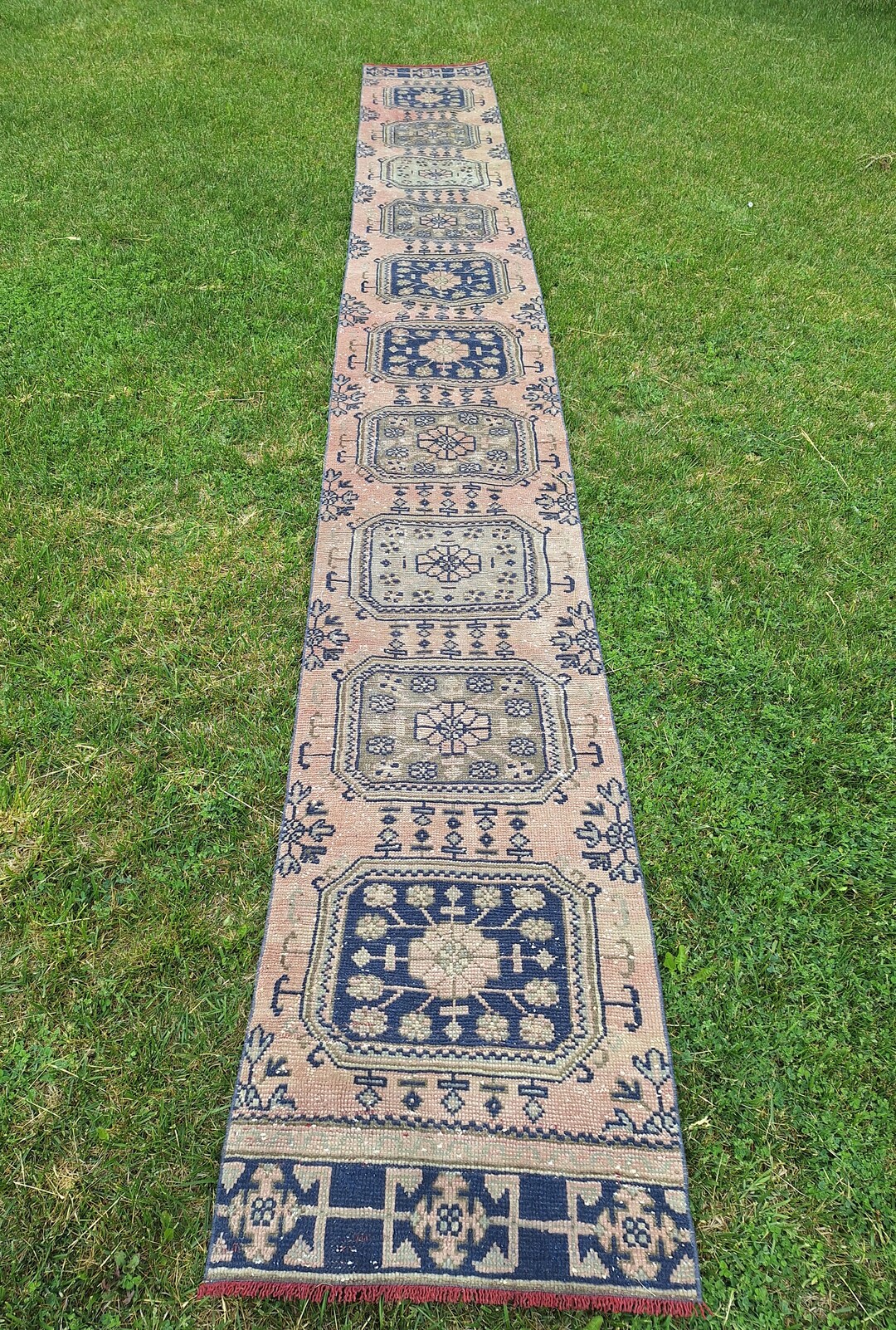 4x18 Rug Extra Long Vintage Anatolian Runner Rug,handmade Unique Floor Decor ...