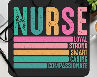 Nurse DTF Transfer: Full Color, Ready To Press, Heat Transfer