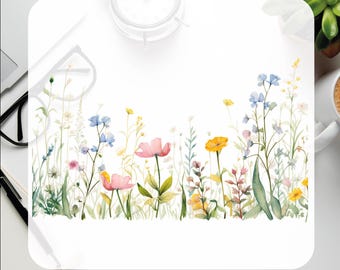 Boho Wildflower DTF Transfer: Retro Flowers, Ready To Press