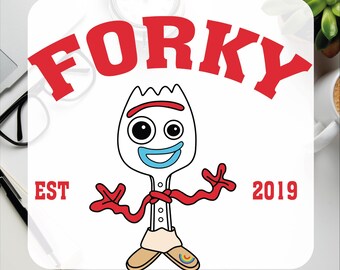 Toy Story Forky DTF Transfer, Ready To Press