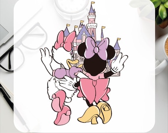Minnie & Daisy DTF Transfer, Disney Girls Trip, Ready to Press