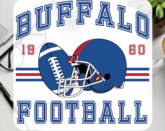 Buffalo 1960 Football DTF Transfer - Ready to Press