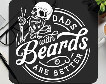 Dads With Beards DTF Transfer - Father's Day Heat Press