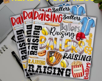 Baseball Dtf Transfers, Ready To Press, Ballers Transfer, Baseball Mama 2024 Dtf Transfers, Heat Press Transfer,  Baseball Transfer