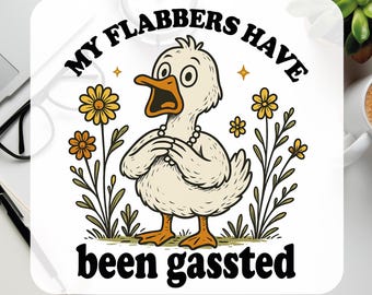 Sarcastic Goose Humor DTF Heat Transfer: Ready To Press