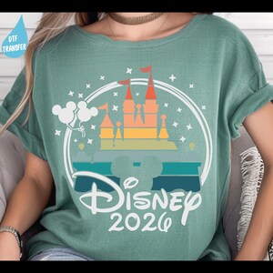 Disney 2025 Ready To Press, Disney Family Vacation DTF Transfer, Disney Castle Heat Press Transfer, Disney Transfers, Disney Castle 2025 Dtf image 10
