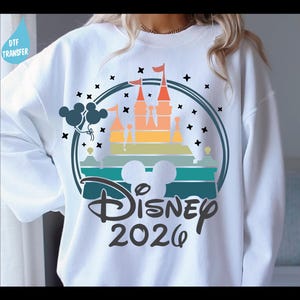 Disney 2025 Ready To Press, Disney Family Vacation DTF Transfer, Disney Castle Heat Press Transfer, Disney Transfers, Disney Castle 2025 Dtf image 8