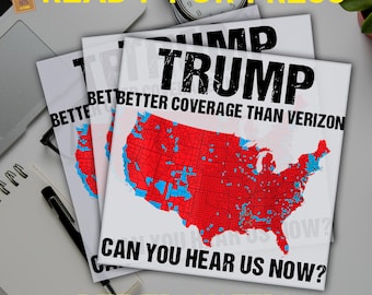 Trump 'Coverage' DTF Transfer: Ready To Press Heat Transfer