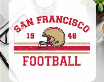 Retro San Francisco Football DTF Transfer: Ready To Press