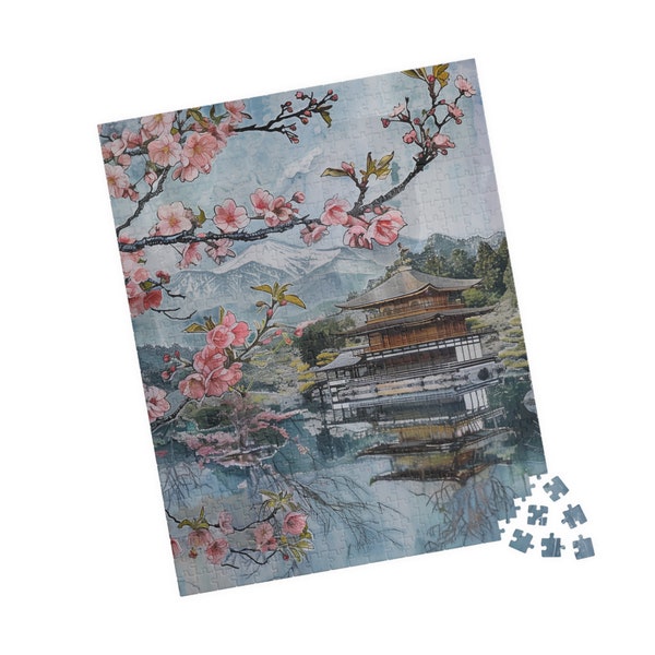Japan spring Puzzle (110, 252, 520, 1014-piece)