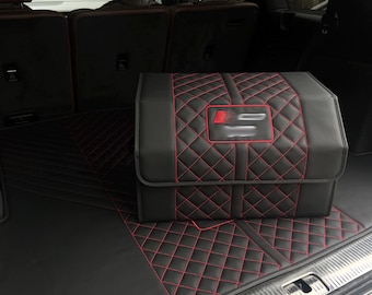 Custom Car Organizer for Audi - Trunk Storage - Personalized Accessories