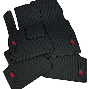 Custom Car Mats For Audi S Line Q8 A1-A3-A4-A5-A6-A7-A8-Q3-Q5-Q7-Q8-RS3-RS5-RS7-S3-S4-S5-S6-S7-TT - Personalized Car Floor Mats For All Cars