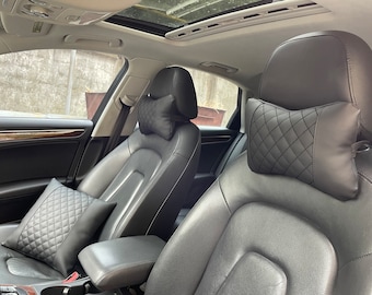 Car Pillow Set of 3 pieses - Car Neck Pillow -  Car Headrest - Neck Rest Pillow - Headrest for All Cars Vehicles