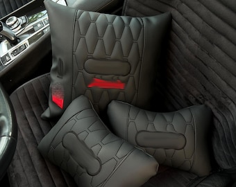 Custom Car Pillows - Handmade Personalized Headrest - Car Lover Gift