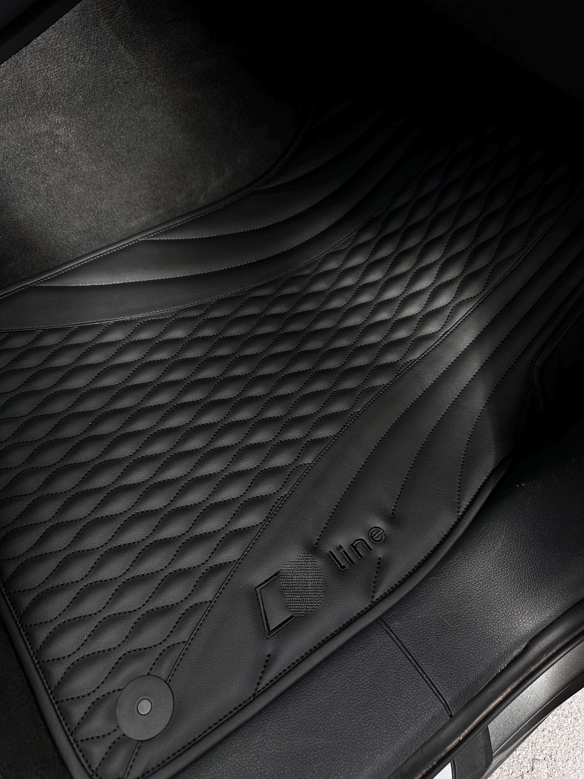Custom Floor Mats For Audi S Line A1-A3-A4-A5-A6-A7-A8-S-RS-Q Series - Leather Car Mats