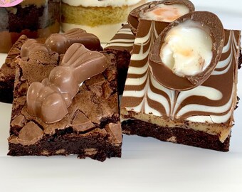 6x Easter Brownie Box