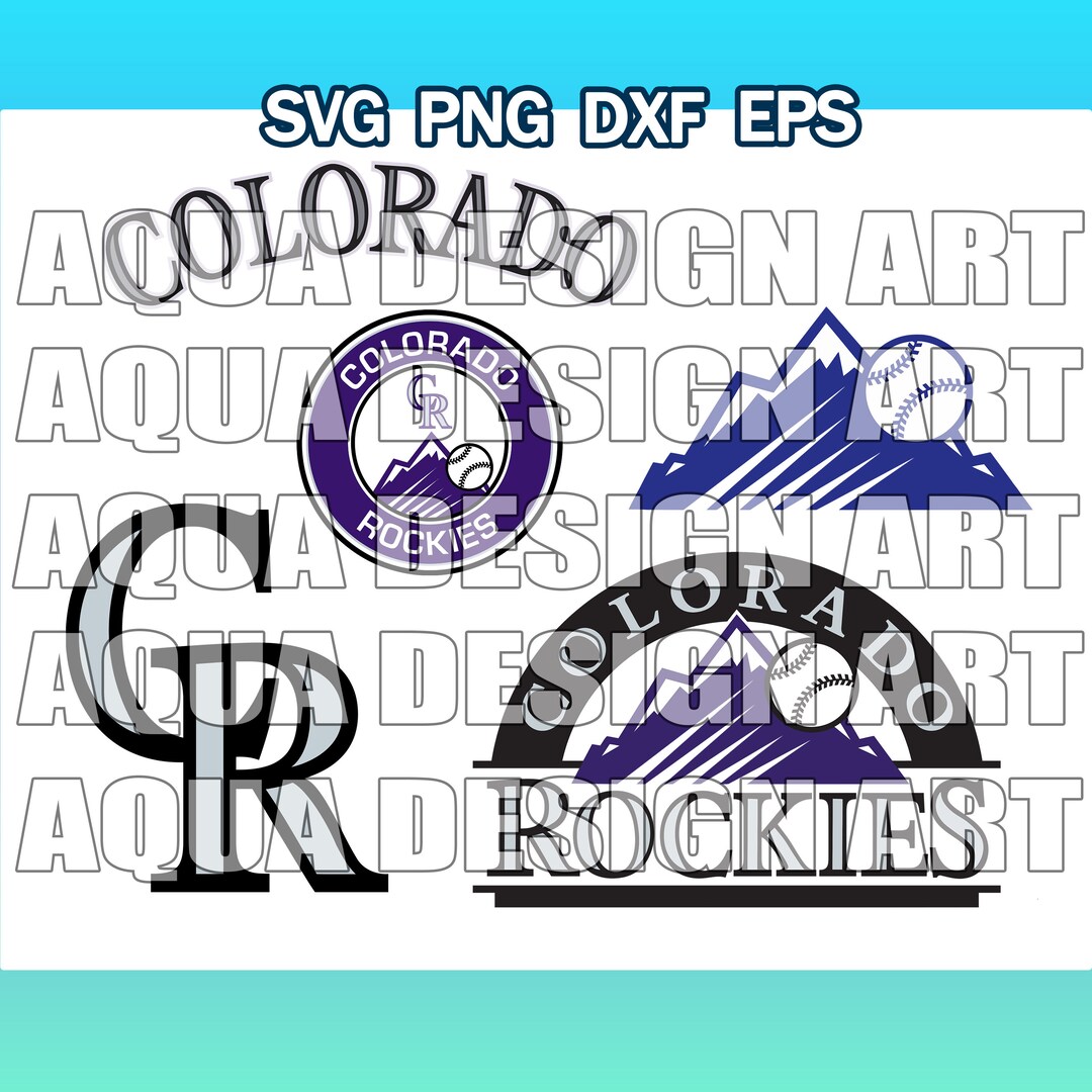 Colorado Rockiess SVG PNG, Svg Sports Files, Svg for Cricut, Clipart ...
