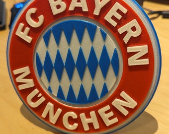 FC Bayern Logo Aufsteller