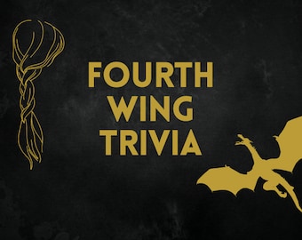 Fourth Wing Trivia | Party Game | Digital Download | Printable |