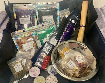 Ritual Altar Bowl Starter Kit: Witchcraft Offering Set for Baby Witches