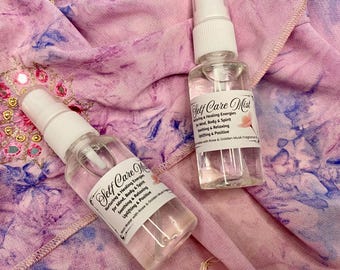 Self Care Moon Mist Spray: Rose & Musk Aromatherapy, Energy Cleansing (30ml), Spiritual Gift
