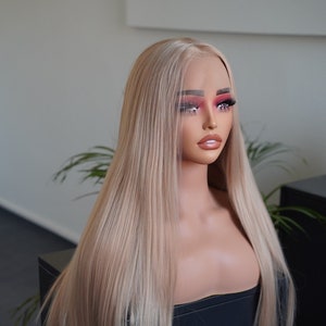 Long Blonde Barbie Wig Etsy