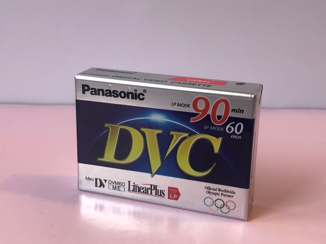 New,panasonic Mini DV, DVM60 60 Minute ,camcorder ,mini DV Cassette