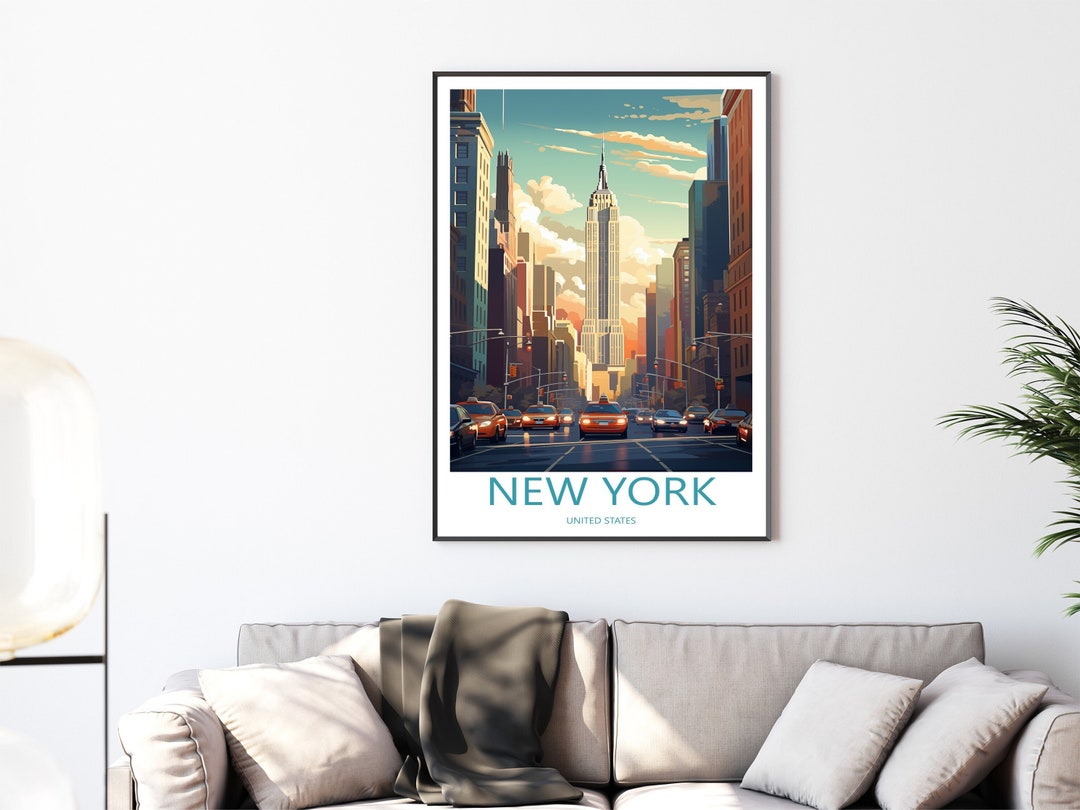 New York City Poster Mural Wall Decoration | America Travel ...