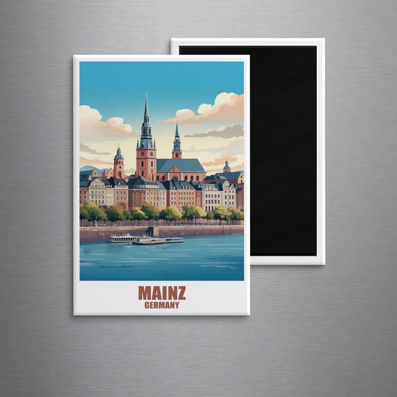 Mainz Germany Fridge Magnet Souvenir Magnet Kühlschrank
