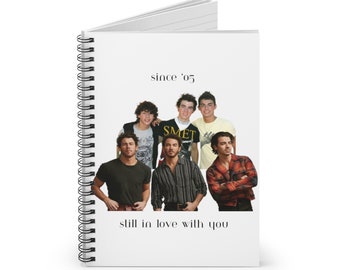 Jonas Brothers Spiral Notebook