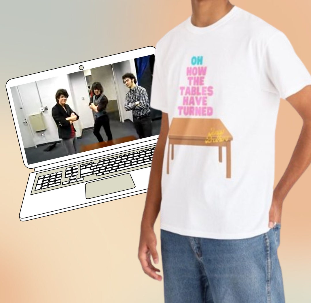 Jonas Brothers Tshirt Oh How the Tables Have Turned Etsy