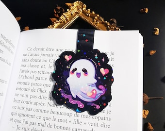Marcapáginas magnético "Fantasma de Halloween" para amantes de la lectura, regalo para lectores, temporada de terror, lectura