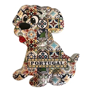Imanes para nevera con forma de cachorro portugués, regalo turístico de Portugal