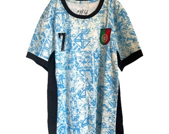 Maglia da calcio del Portogallo: taglie unisex per ragazzi e adulti, souvenir per i tifosi di CR7