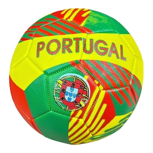 Portugal Soccer Ball 7 - Football for Youth & Adults - Ideal for Practice Training Grass - Beautiful Souvenir for Football CR Fans