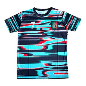 Portugal Soccer Jersey: Unisex Youth & Adult Sizes, CR7 Fan Souvenir