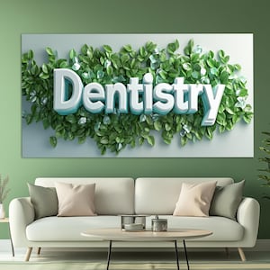 Dentistry Canvas Print, Dental Wall Art, Dentistry Poster, Orthodontist Gift, Dentist Gift, Dentistry Print, Dentistry Wall Decor