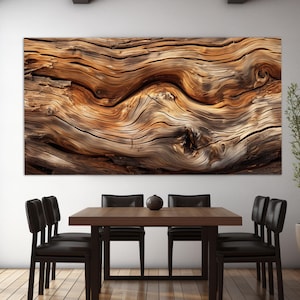 Große Holz Leinwand Druck, Holz Wand Kunst, Warme Töne Wand-Dekor, Holz Textur Leinwand Kunst, Schlafzimmer-Wand-Dekor, Wohnzimmer-Dekor