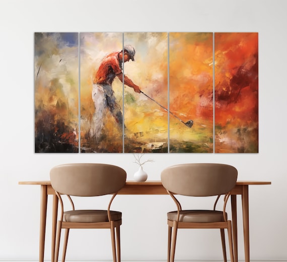 Tableau Photo Sur Toile 100x50 Cm - Paysage De Golfe, Neuf
