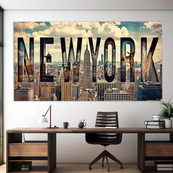 New York Wall Art Etsy