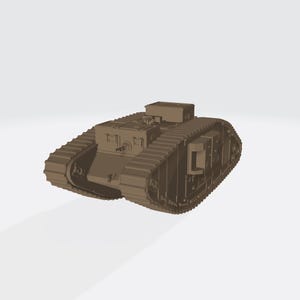 Mark V Female [UK] – WWI – 3D Printed Model Kit