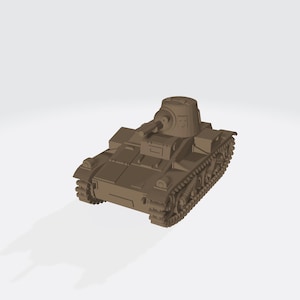 Vickers T-15 [UK] – Interwar – 3D Printed Model Kit