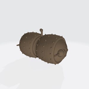 Lauterbur’s Tractor – WWI Experimental Armoured Vehicle – 3D Printed Model Kit – Unpainted Miniature for Wargaming, Dioramas & Collectors