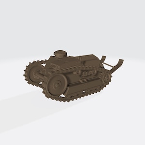 M1918 Ford 3-Ton [US] – WWI – 3D Printed Model Kit