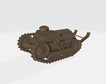 M1918 Ford 3-Ton [US] – WWI Light Tank – 3D Printed Model Kit