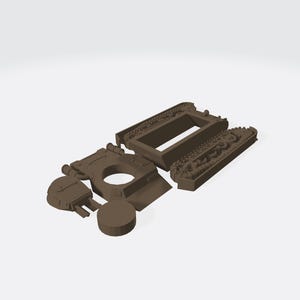 Panzer I (Sd.Kfz. 101) German Light Tank WWII – 3D Printed Model Kit – Unpainted Miniature for Wargaming, Dioramas & Collectors