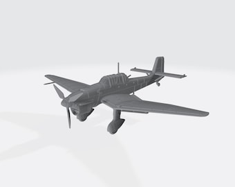 Ju 87 Stuka [GE] – WWII Dive Bomber – 3D Printed Model Kit